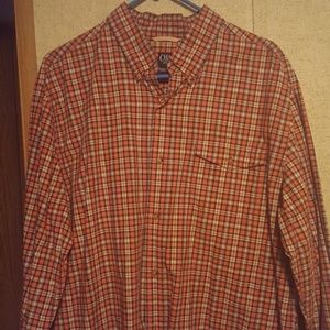 Men's long sleeve shirt button down